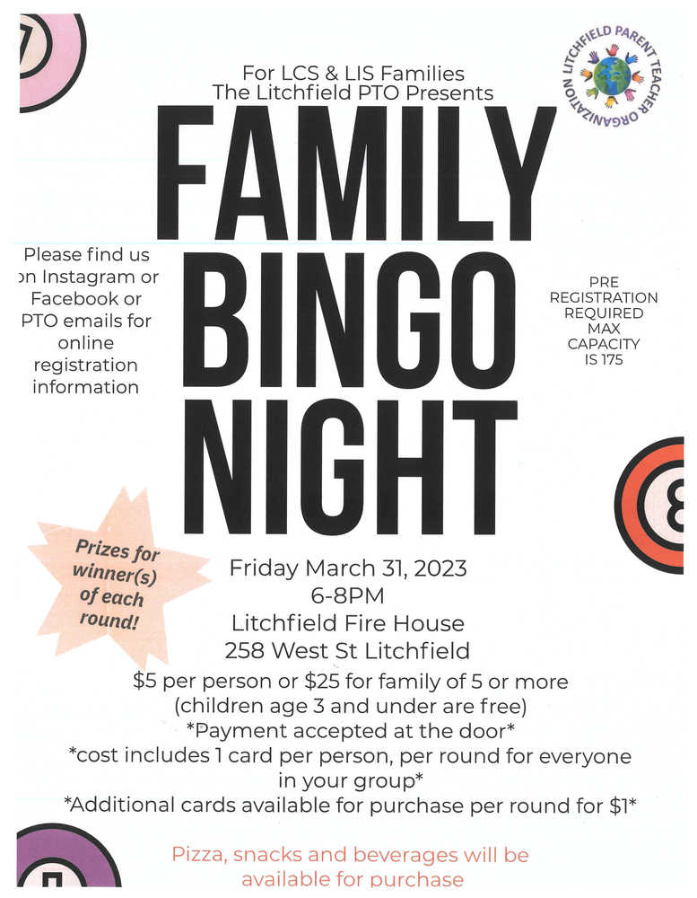 Family Bingo Flyer