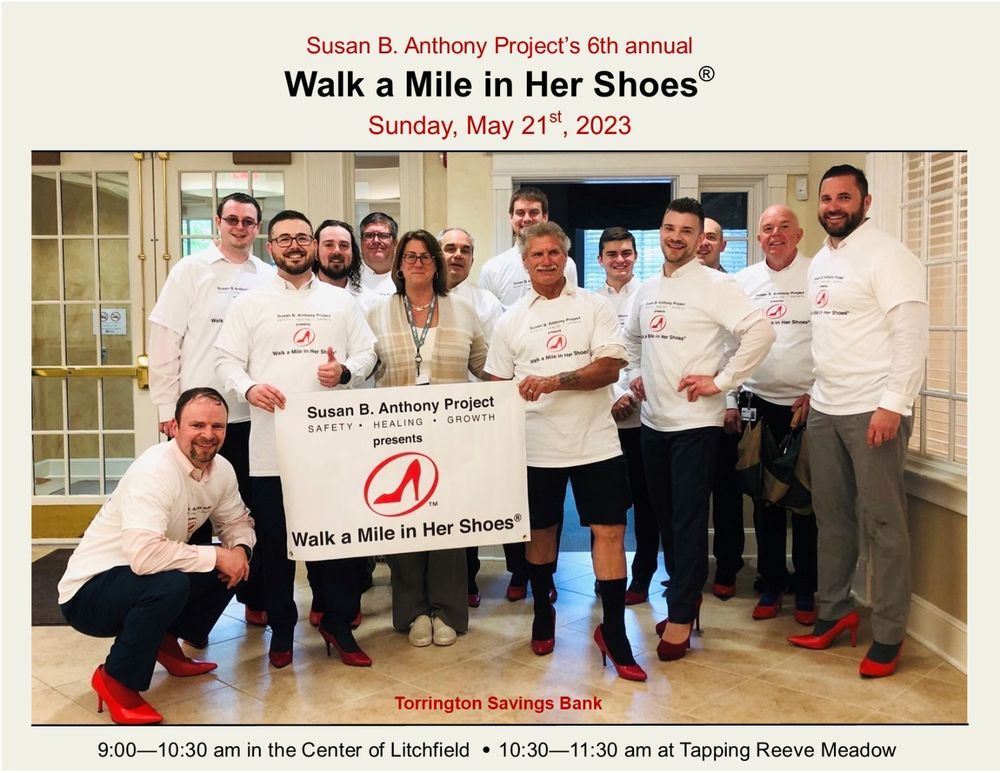 Walk a Mile in Her Shoes Flyer