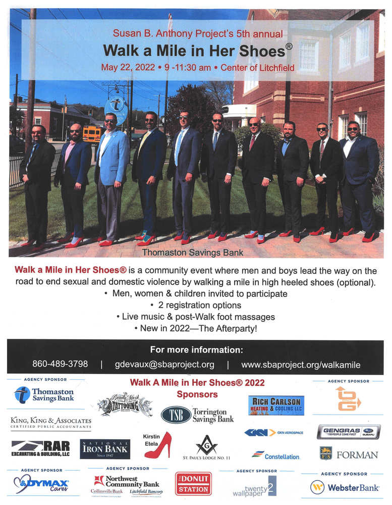 Walk a Mile in Her Shoes Flyer