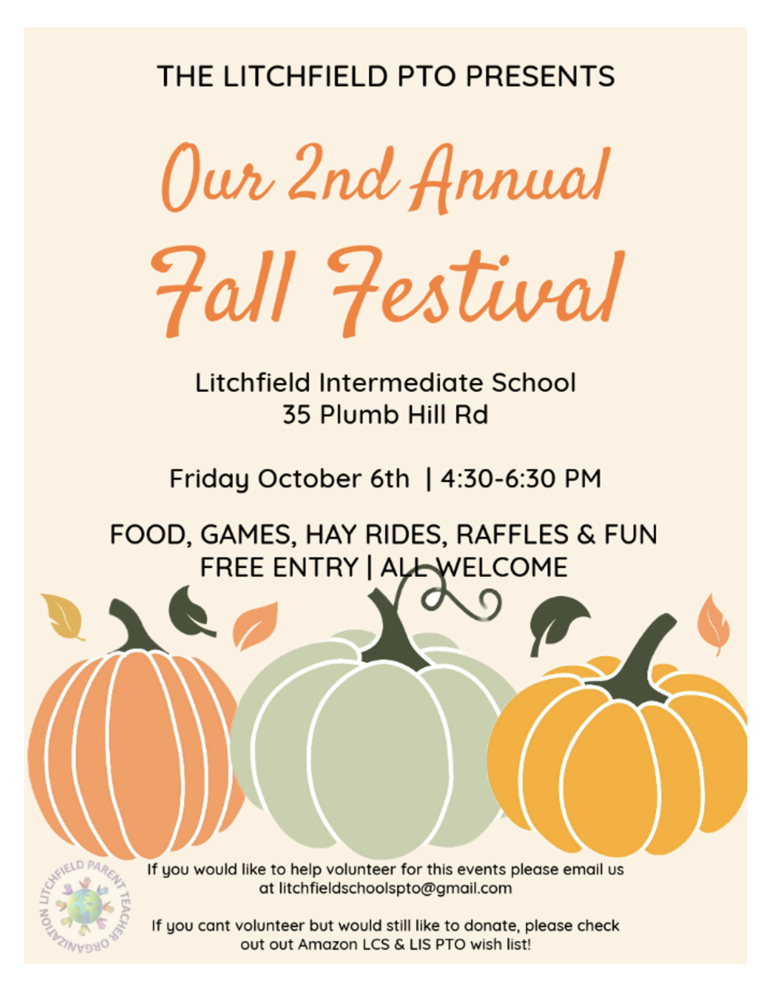 Litchfield PTO Fall Festival 2023
