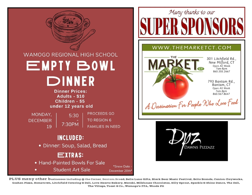 Empty Bowls Flyer