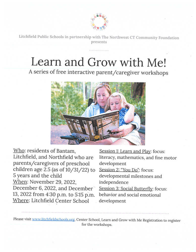  Learn and Grow with Me Flyer