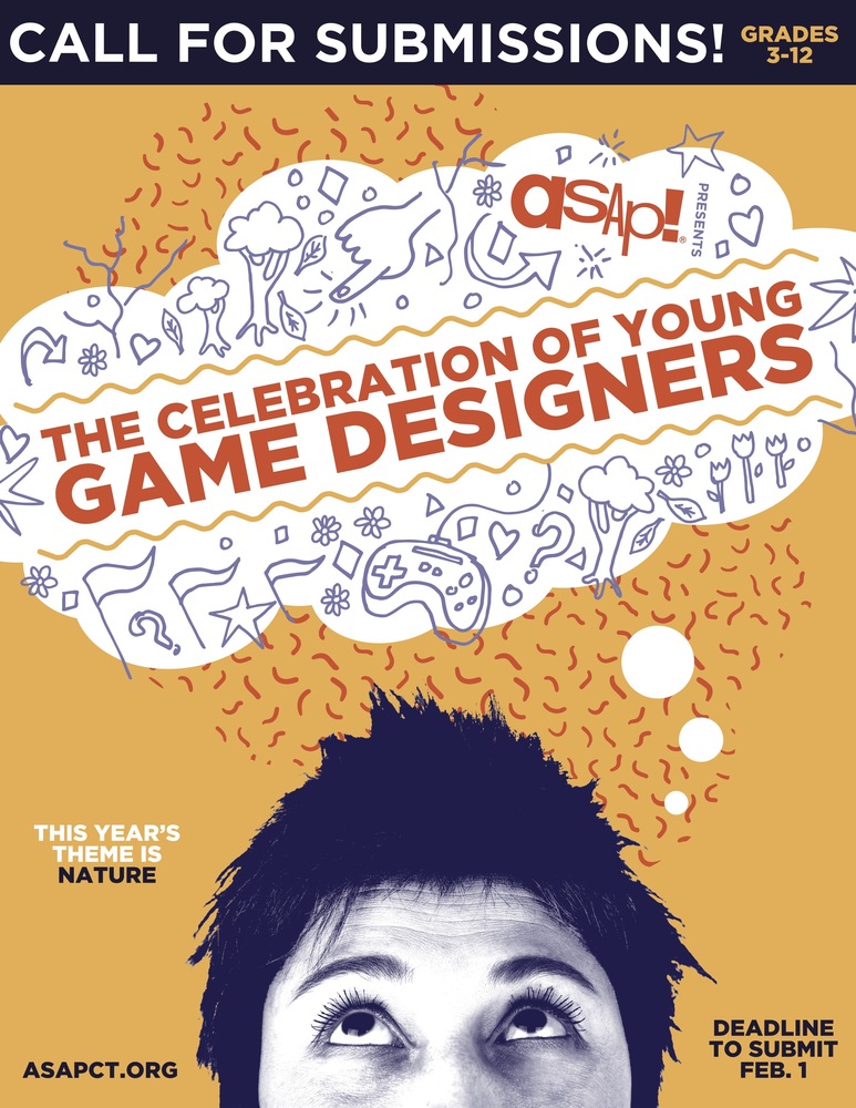Celebrate Young Game Designers Flyer