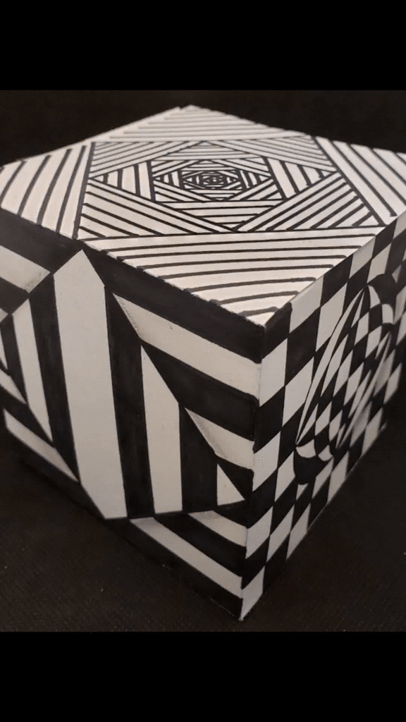 Optical Illusion Cubes