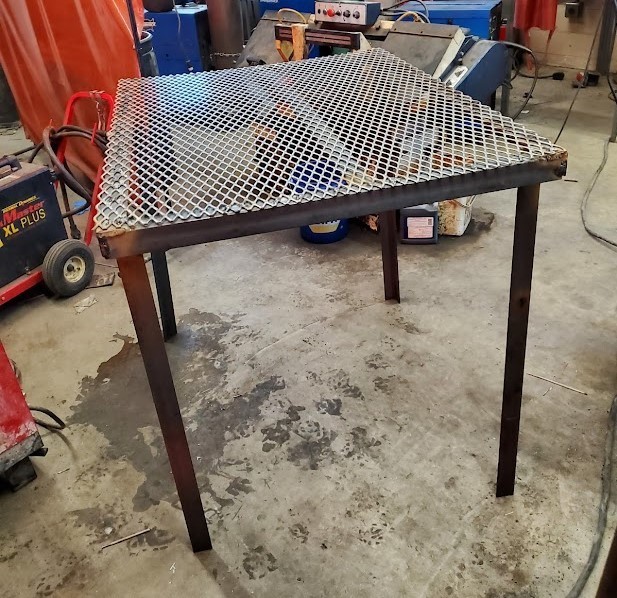 table welding project