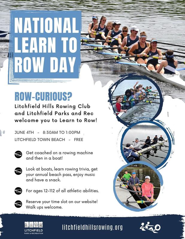 National Learn to Row Day Litchfield Middle School